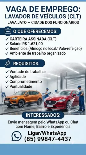 Estamos contratando 