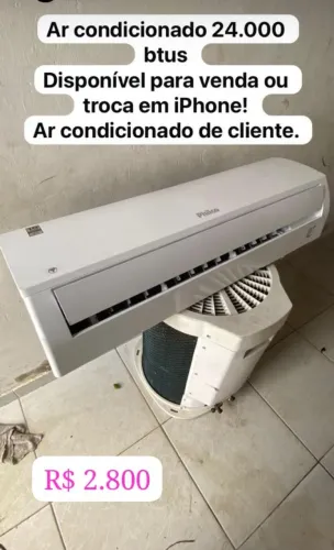 Ar-condicionado 24.000 BTUs