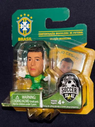 +m+ Minicraque Júlio César goleiro Brasil Copa 2014 - Soccerstarz