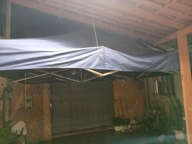 Vendo tenda sanfonada tamanho 5×3