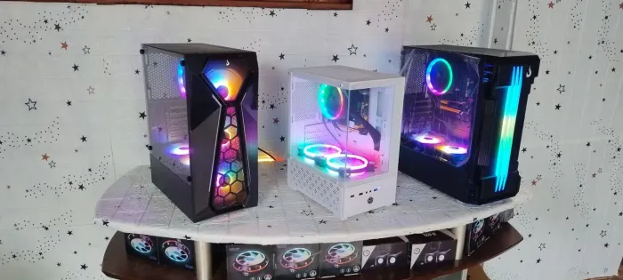 CPU i5, 16gb memória ram, ssd 240gb, gabinete Rgb, CPU core i5 4570 Novo