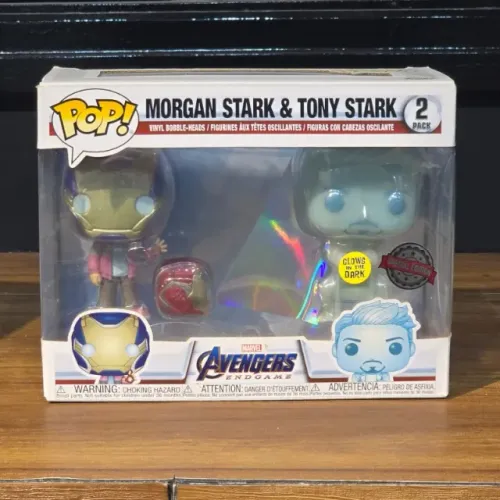 Funko Pop Morgan Stark & Tony Stark 