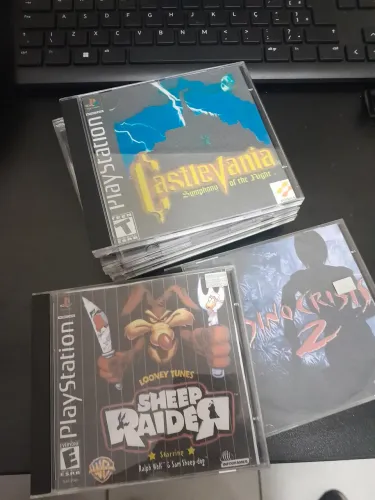 Lote de jogos ps1