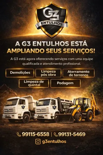 Disk entulho G3