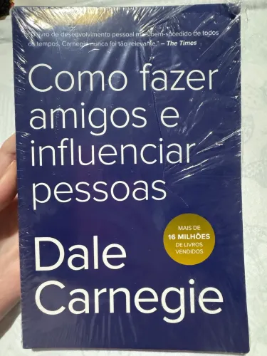 Livro novo Como Fazer Amigos e Influenciar pessoas