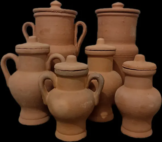 Quartinhas de barro, Cerâmica, Alguidares
