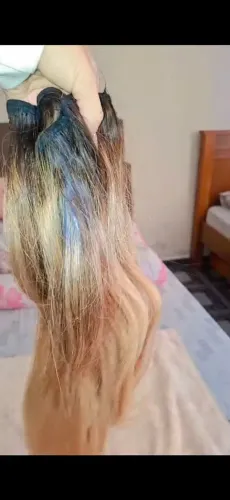 Mega hair brasileiro