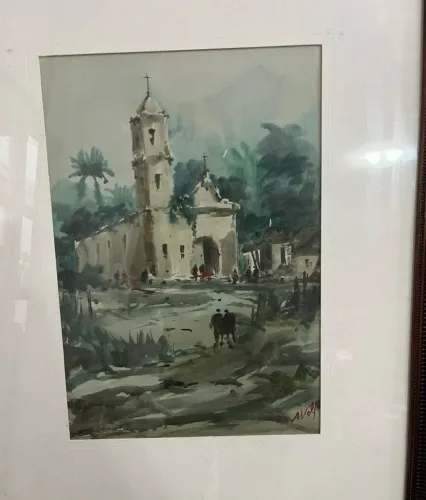 Alfredo Volpi 47x33 cm, A.C.I.D.