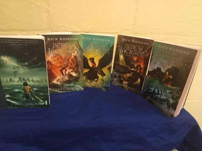 Box Percy Jackson e os Olimpianos - Coleção Completa (5 Livros)