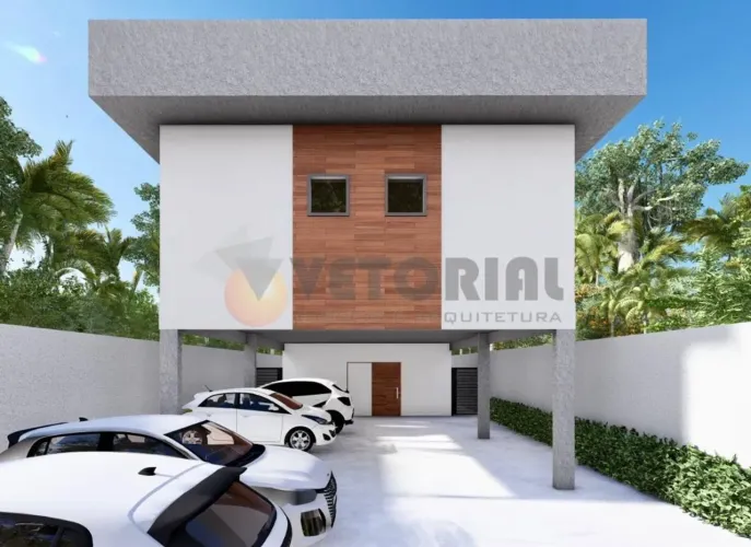 Apartamento com 2 dormitórios à venda, 44 m² por R$ 299.999,00 - Massaguaçu - Caraguatatub