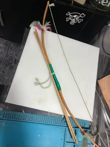 arco e flecha indígena artesanato de porto seguro