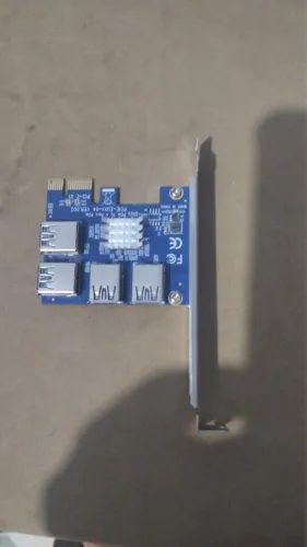 Cabo Riser Ver 009s conectores USB banhado a ouro extensor de GPU