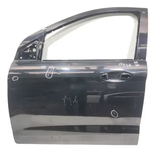 Porta Dianteira Esquerda Ka 2014 2022 Preta Preta