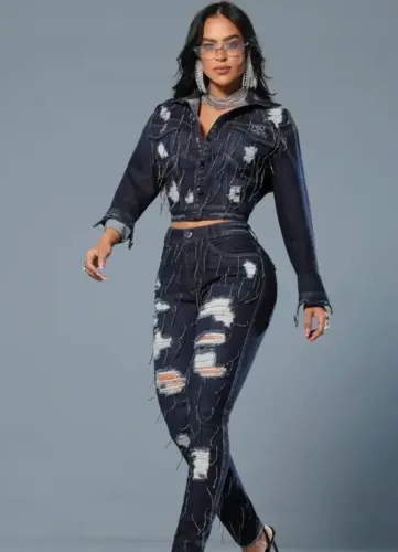 Calça da pitbull jeans nova com etiqueta