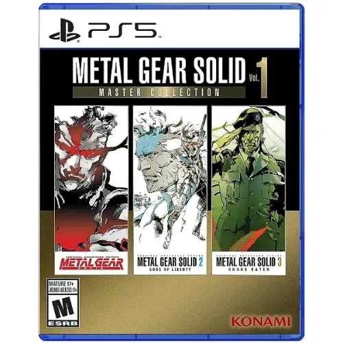 Metal Gear Solid Master Collection Vol. 1 PS5 midia fisica