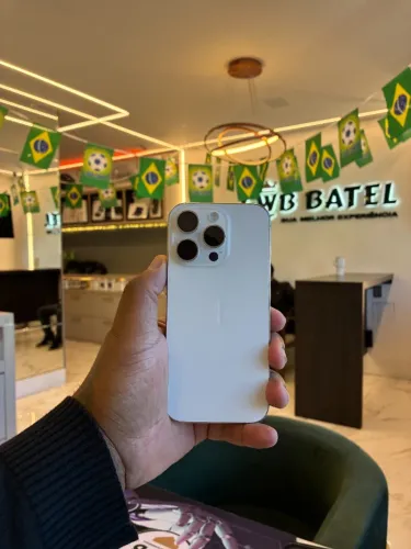 iPhone 16 Pro 256GB Branco 92% - Loja Fisica