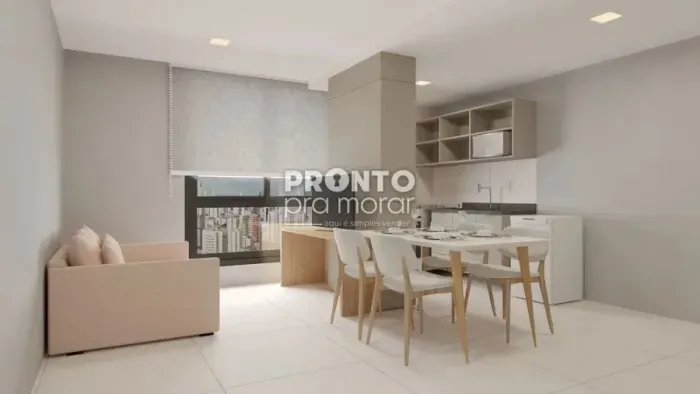 Excelente flat a venda na Boa Vista! 38 m² | 1 quarto em Boa Vista - Recife - PE