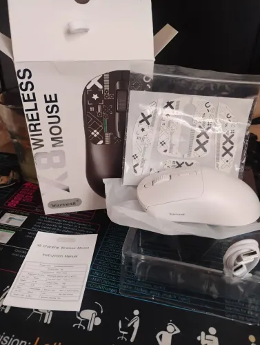 ? Mouse Gamer Sem Fio Warvank X8