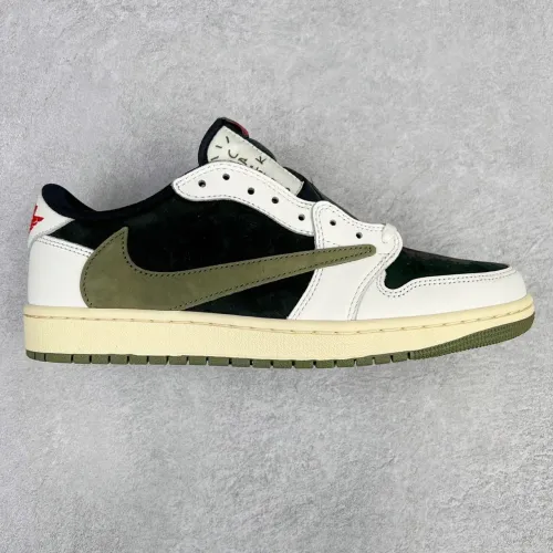 ? TRAVIS SCOTT x JORDAN 1 LOW ?OLIVE?