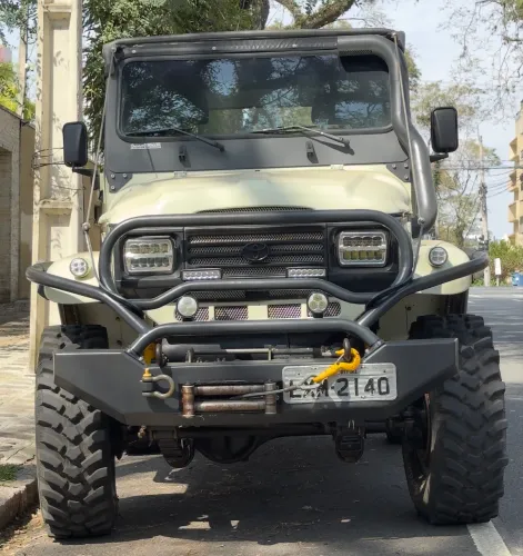 Toyota Band.Jipe Capota de Lona Diesel 1995