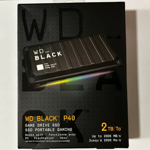WD_Black P40 2TB SSD Gaming Externo