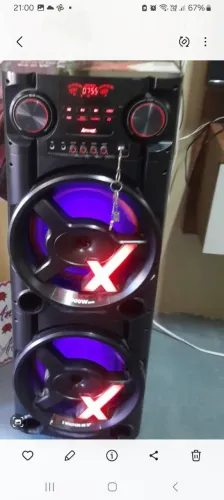Som bom em perfeito estado semi novo sem avaria 