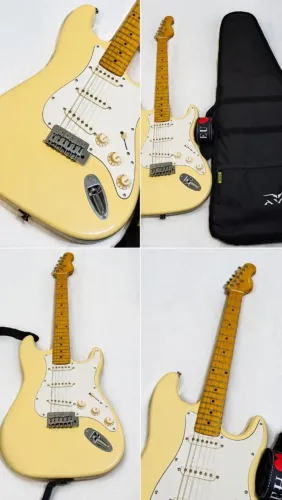 Guitarra PHX Stratocaster Vintage White