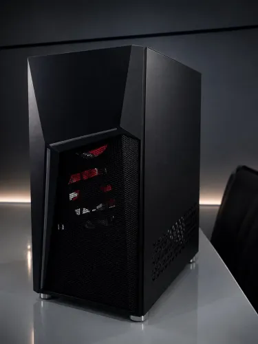 Gabinete Gamer Bluecase 3 fans