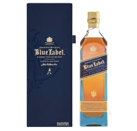 Blue label