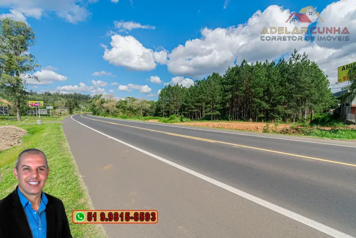 Terreno Comercial de 1.3 ha com frente para RS-115 à Venda em Igrejinha - RS