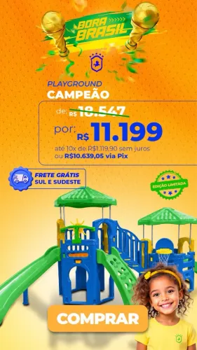 Playground NOVO! Disponível em Salvador - BA