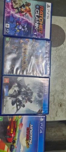 Vendo 4 jogos ? ps4/ps5 original promoção semi novo 