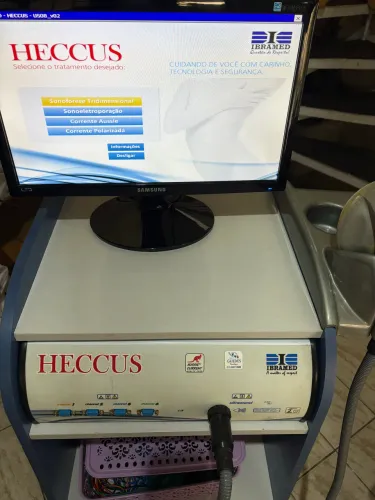 Heccus Ibramed Completo + Monitor + Carrinho | Funcionando Perfeitamente