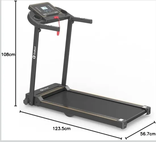 Esteira Ergométrica Elétrica Gallant Trainer 1,9hp 10km/h 100kg 220v (GEE10)