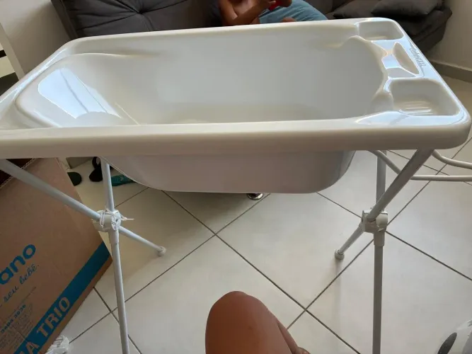 Banheira infantis com suporte