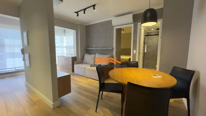 Apartamento com 1 dormitório para alugar, 39 m² por R$ 4.775/mês - Cambuí - Campinas/SP