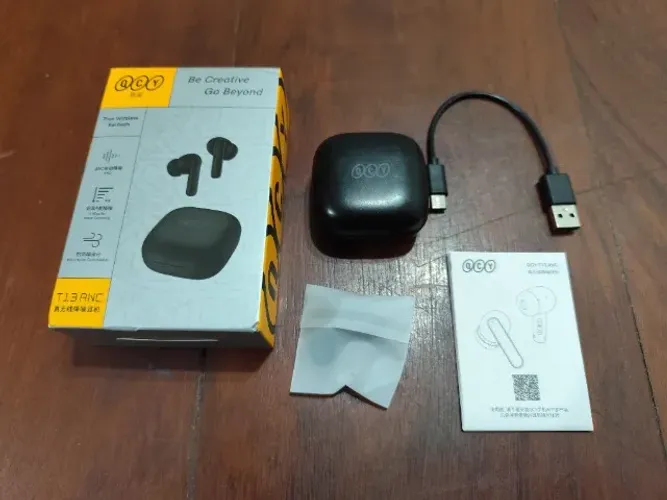 Fone de ouvido QCY T13 ANC