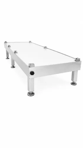 Base Metálica para Manequim com Pés Niveladores, Expositor Fixo para Loja, Vitrine, Showro