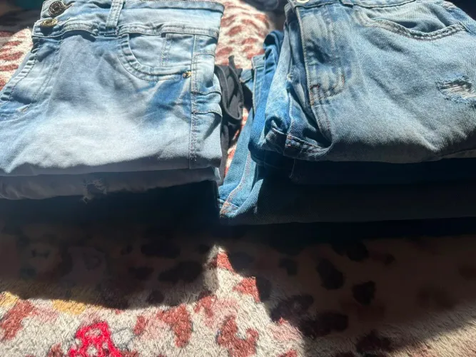 Lote calça jeans Cintura alta