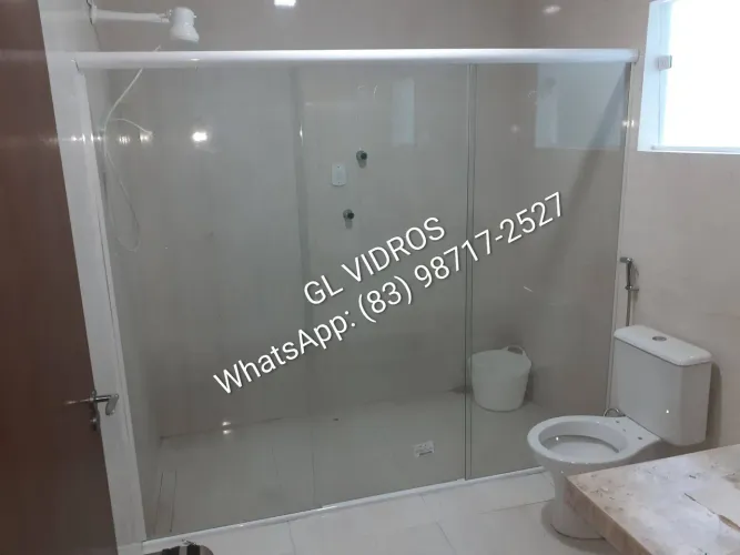 BOX DE VIDRO 8MM TEMPERADO 
