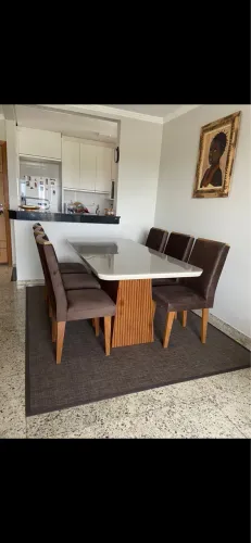 Jogo de mesa de jantar