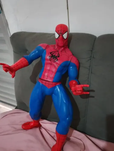 Boneco homem aranha articulado 55 cm 