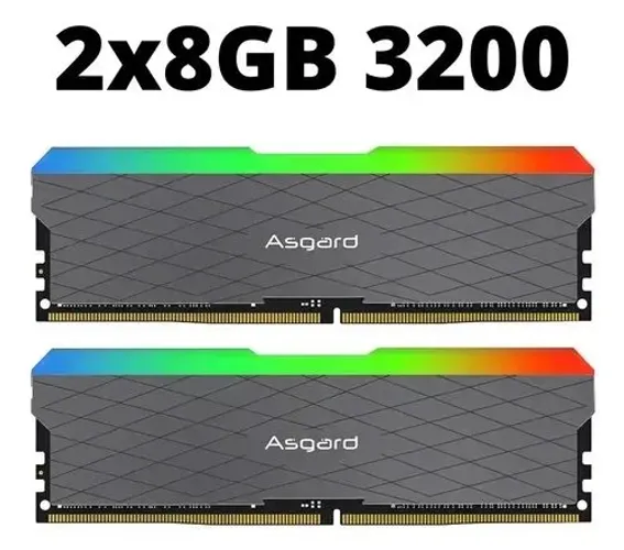 Memória Ram com RGB 2x8GB - Nova Lacrada