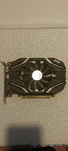 MSI GTX 1050 2GB com defeito / artefatos
