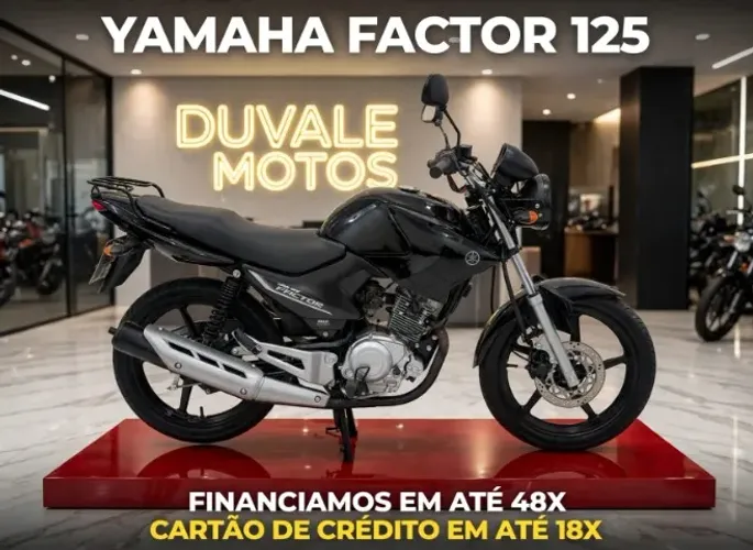 Yamaha Ybr 125 Factor Ed! Ano 2011! Financiamos e aceitamos trocas!
