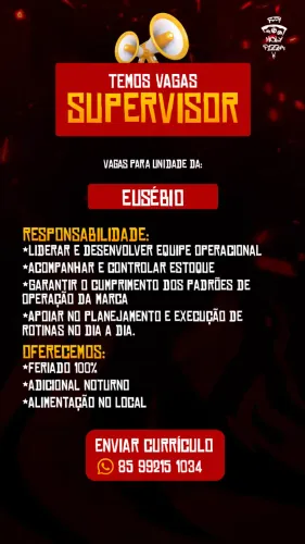 SUPERVISOR DE LOJA