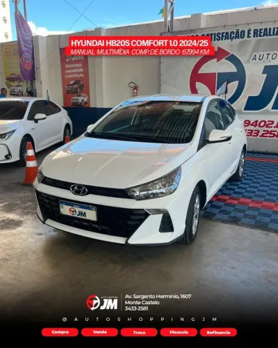 Hyundai HB20S Comfort Plus 1.0 Flex 12V Mec. 2025