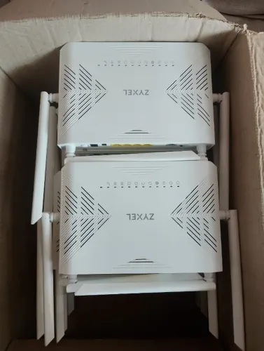 VENDO LOTE 30 ONT MODEM ZYXEL AX3000 WI-FI 6 DESBLOQUEADOS