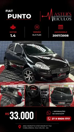 Fiat Punto ELX 1.4 Fire Flex 8V 5P 2008