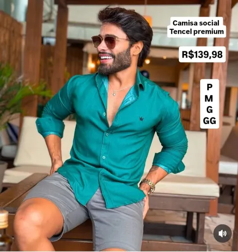 Camisa social 